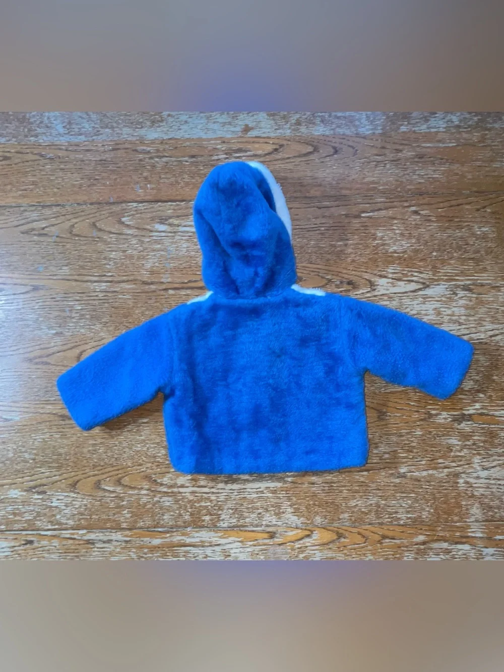 Vintage 60’s-70’s Penny’s Toddletime Full Zip Fuzzy Faux Fur Full Zip Jacket.